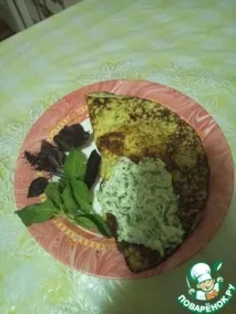 Кабачкові чебуреки приготування