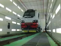 Як проводиться фарбування кузова електровоза фарбування