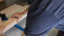 Як зробити журнальний столик із залишків бруса бруса
