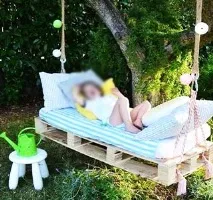 Як зробити садові гойдалки з піддонів своїми руками піддонів