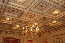 Кесонні стелі з дерева - ціни, характеристики, фото дерева