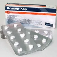 Конкор кор - Таблетки по 2, 5мг №30 боку
