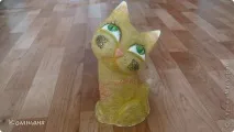 Кішки та лисиця з паперової маси, МК, Країна Майстрів паперової