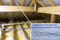 Конденсат на даху з металочерепиці та способи усунення конденсат