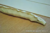 Коржики - По спіралі - з сиром та сиром коржики