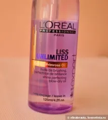 Олія для неслухняного волосся L oréal Professionnel Liss Unlimited Evening Primrose Oil Shine oréal