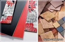 Зразки плитки для ванної кімнати, колекції та комплекти ванної