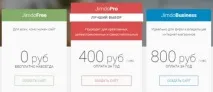 Огляд конструктора Jimdo - можливості, приклади сайтів, цінова політика огляд