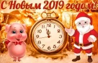 Листівки з новим роком Собаки 2018 собаки