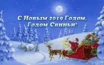 Листівки з новим роком Собаки 2018 собаки