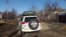 Намет на даху даху