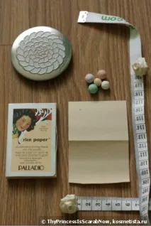 Palladio oil-absorbing blotting tissues with rice powder відтінок Translucent відгуки palladio