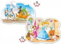 Пазл 2 в 1 Castorland Попелюшка, 9 castorland