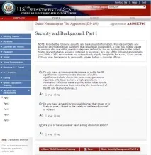 Переклад анкети США - Анкета DS-160 для візи в США анкети
