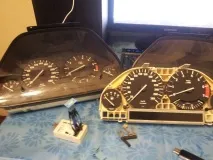 Панель приладів High e32 вона