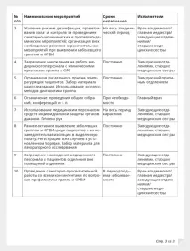 Перевіряємо готовність до епідсезону план протиепідемічних заходів готовність