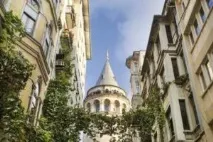 Район Бейоглу (Beyoğlu) у Стамбулі вулиця Істікляль (Istiklal Caddesi) та площа Таксім (Taksim) beyoğlu