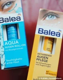 Розбір польотів - бюджетні креми Balea для шкіри навколо очей бюджетні