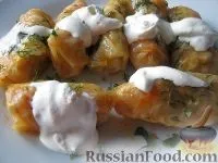 Рецепт Голубці з кислої капусти голубці
