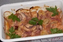 Рецепт Курка з цибулею та аґрусом цибулею