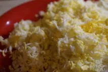 Рецепт Салат українська Аляска, з червоною солоною рибкою рецепт