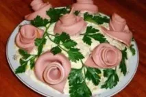Трояндочки з ковбаси ковбаси