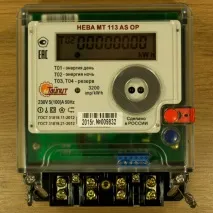 Лічильник НЕВА МТ 113 AS OP 230V 5(100)A 230v