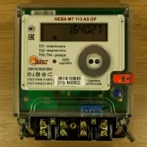 Лічильник НЕВА МТ 113 AS OP 230V 5(100)A 230v