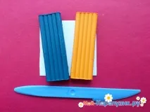 Сніжинка із пластиліну пластиліну
