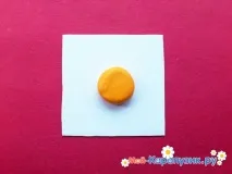 Сніжинка із пластиліну сніжинка
