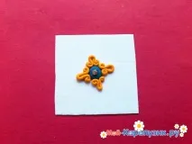 Сніжинка із пластиліну сніжинка