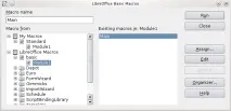 Створення макросів у LibreOffice та OpenOffice створення