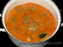 Тефтелі м’ясні з овочами овочами