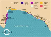 Туристу на замітку! Пляжі Туреччини пісок, галька, плити, ATW Travel, АТВ Тревел туреччини