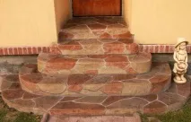 Вуличні сходи для сходів покриття гумове, пластикове та дерев’яне, килимки еко на два щаблі сходів