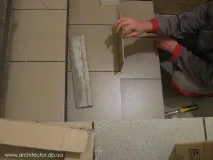 Укладання кахлю, сходи, розмітка - Зробисам своїми руками кахлю