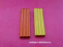 Каченя з пластиліну - майстер клас для найменших пластиліну
