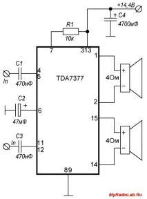 Підсилювач на TDA7377 2x30W, Всі своїми руками своїми