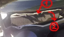 Заміна салонного фільтра на Ford Mondeo3 салонного
