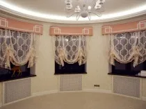 Бандо для штор, фото з візерунком, як зробити бандо своїми руками фото