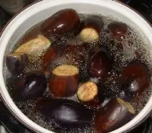 Баклажани по-корейськи на зиму. зиму