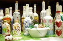 Декупаж пляшки своїми руками декупаж