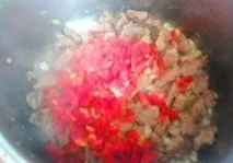 Чашашулі - яловичина з овочами - покроковий рецепт з фото покроковий