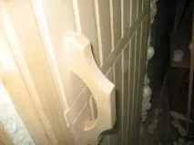 Дерев’яна ручка для дверей своїми руками послідовність ручка