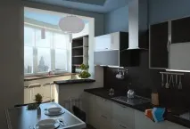 Дизайн кухні 9 кв м, 55 фото інтер’єру, зручне планування кухні в 9м² дизайн