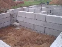 Фундамент із блоків ФБС як укладати блоки взимку - покрокова інструкція, його мінуси та плюси укладати