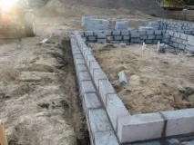 Фундамент із блоків ФБС - як укладати блоки покрокова інструкція укладати