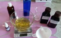 Гель для душу своїми руками руками