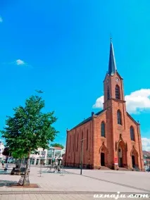 З Німеччини до Франції пішки місто Страсбург німеччини