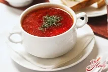 Як приготувати смачний борщ із куркою куркою